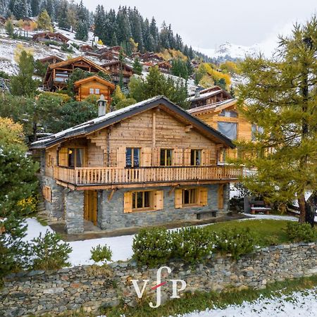 Вилла L'Alouvy Winter Dream Chalet For Family At Вербье Экстерьер фото