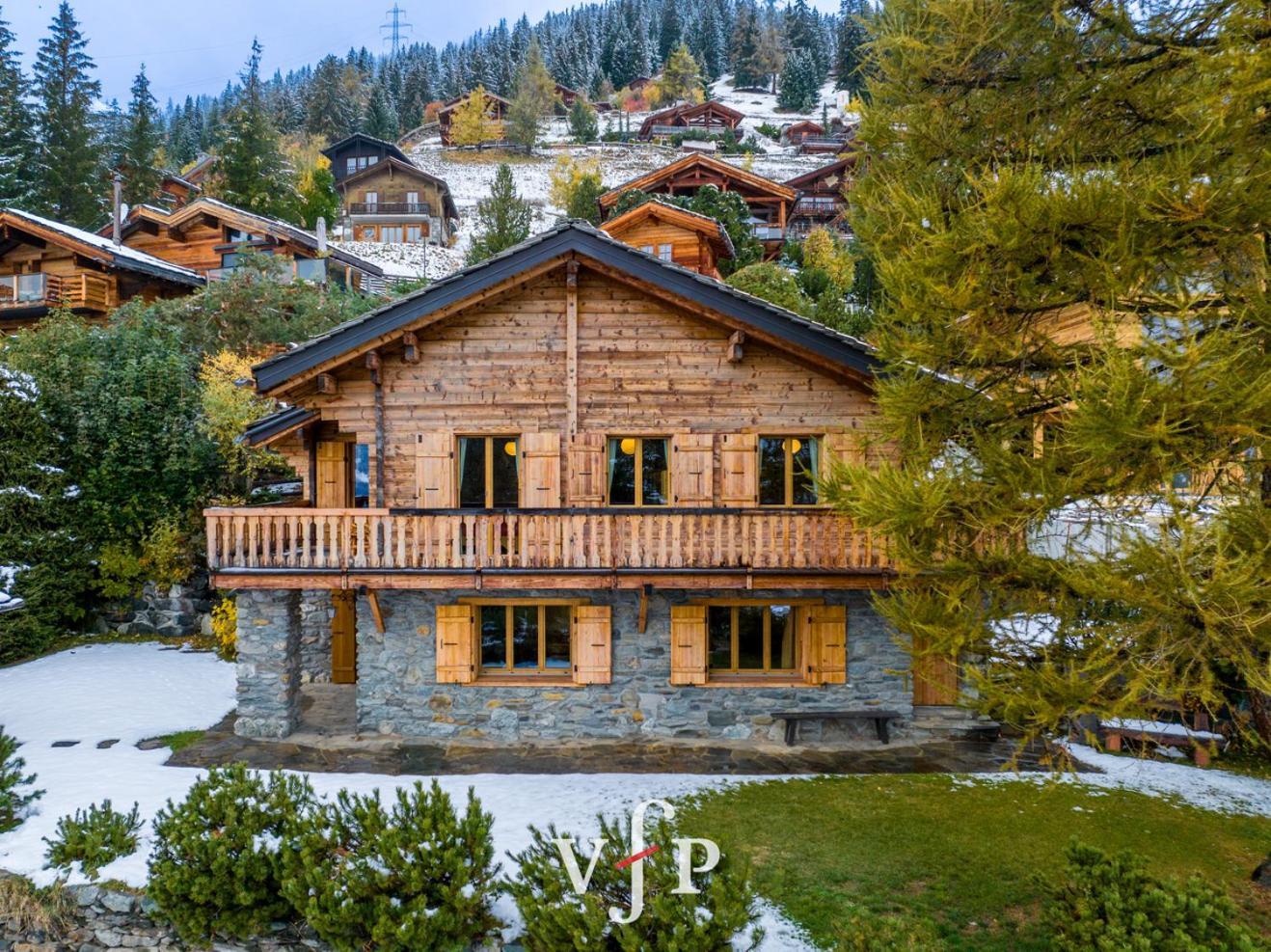 Вилла L'Alouvy Winter Dream Chalet For Family At Вербье Экстерьер фото